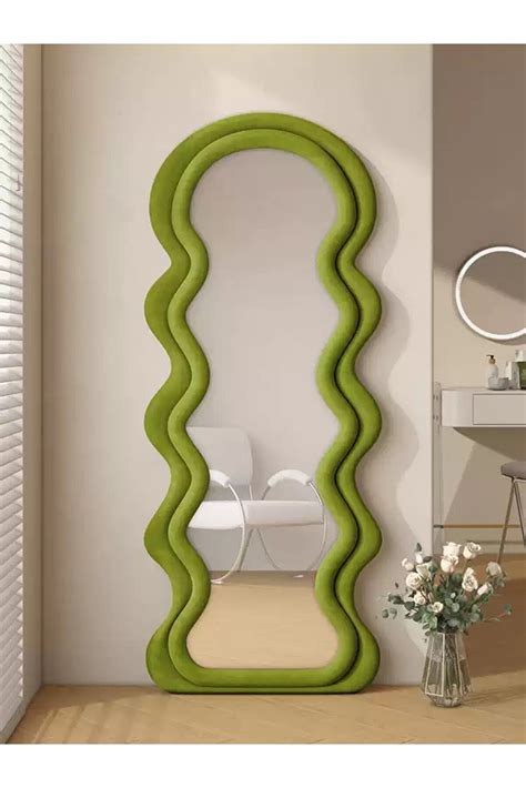 Floor Mirror With Wavy Frame at Gabriel Basser blog
