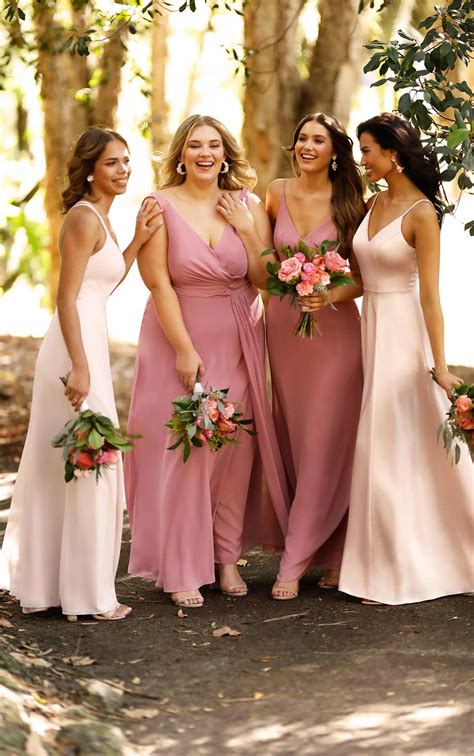 Simple Floor-Length Bridesmaid Dress with Criss-Cross Back | Sorella Vita Bridesmaid Dresses
