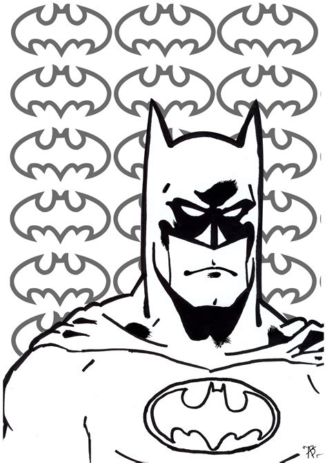 Batman Comics Coloring Pages