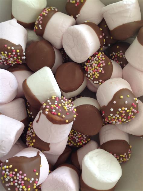 Super simple chocolate dipped marshmallows your kids will love – Artofit