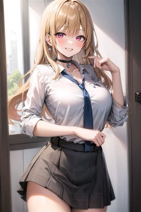 Blonde Anime Girl, Kawaii Anime Girl, Manga Girl, Thicc Anime, Chica ...
