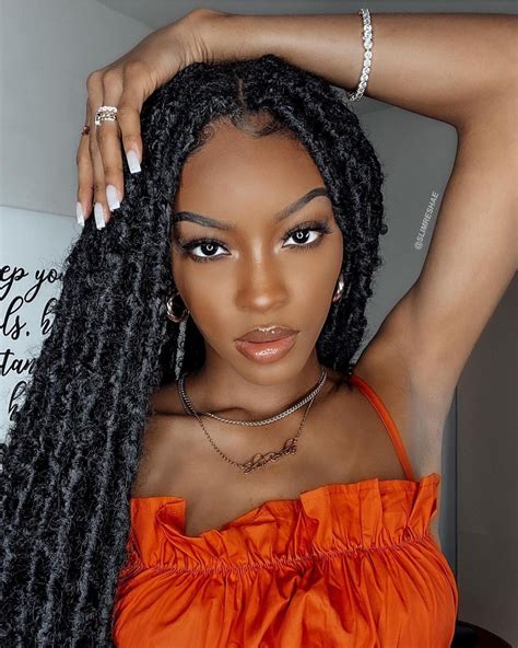 Elighty Butterfly Locs Crochet Hair | Faux locs hairstyles, Locs ...