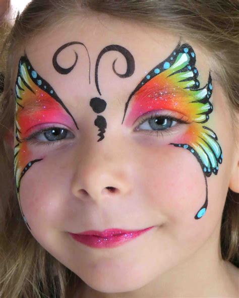 Butterfly Face Paint Easy - Touch Paint