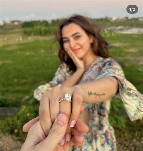 Aaliyah Kashyap got engaged 💍 : r/InstaCelebsGossip
