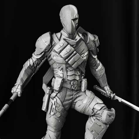 Arkham Knight - Deathstroke - fan art - ZBrushCentral