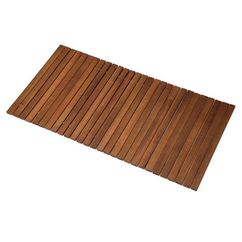 Teak Shower Floor Mat