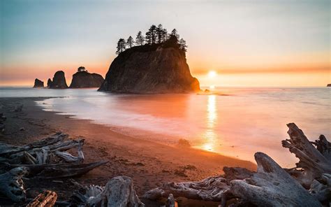 Download Olympic National Park Coast Wallpaper | Wallpapers.com