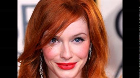 Christina Hendricks Red Hair Dye