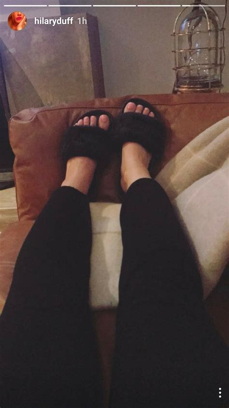 Hilary Duff's Feet
