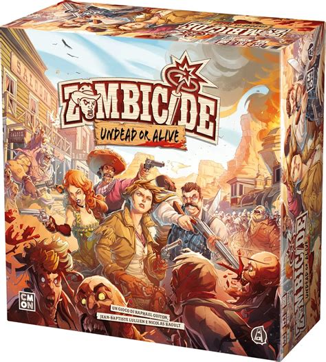 Asmodee - Zombicide: Undead or Alive - Collaborative Board Game, 1-6 ...