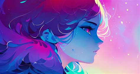 วอลเปเปอร์ : ai art, AI generated, Stable Diffusion, มีสีสัน, ผู้หญิง ...