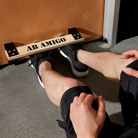 Ab Amigo Doorway Sit-Up Exercise Equipment That Auto-Corrects Your Form ...