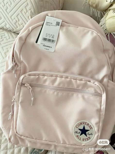 converse all star pink go 2 backpack aesthetic cute | School bags ...