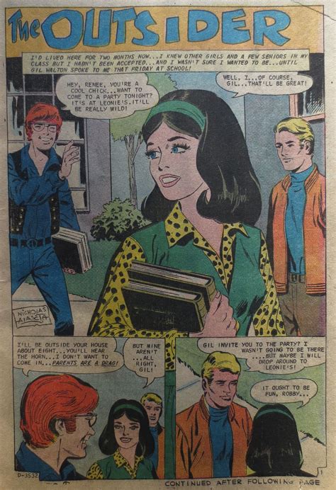 Vintage Comic Book 1960s THE OUTSIDER | Vintage comics, Vintage comic ...