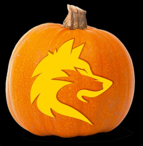 Werewolf Pumpkin Stencil Printable | FREE Printable HQ