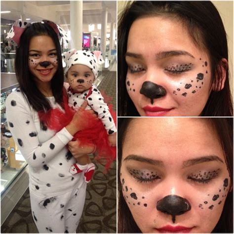Dalmation Make-up :) nothing too extreme just simple. | Dalmatian ...