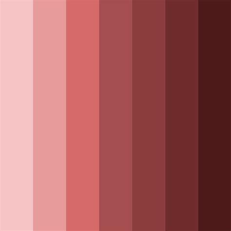 Rustic Rosewood Color Palette - ColorDrop
