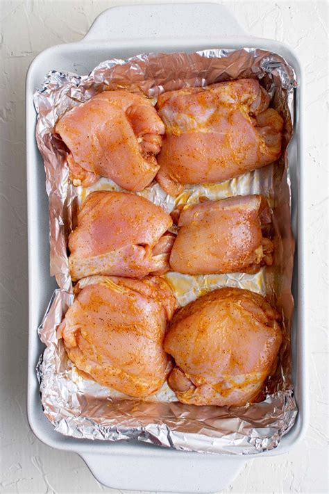 Raw Chicken Thighs