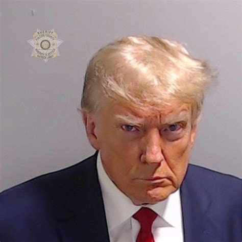 Donald Trump arrest photo from Fulton County jail marks historic first