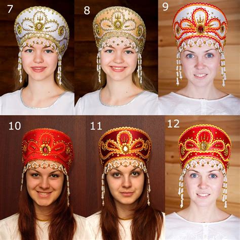 Русские народные головные уборы и прически - 83 фото