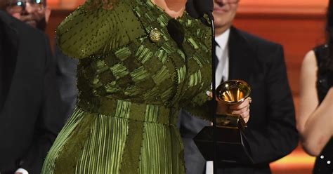 Adele Grammys Speech ROTY Husband Daddy Beyonce Mummy