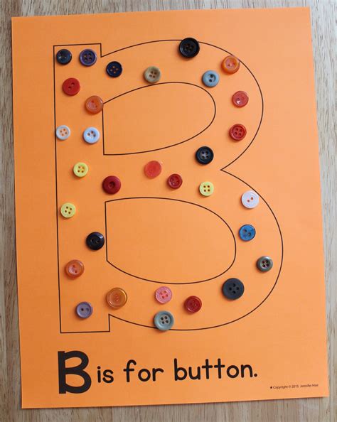 Art Activities For Letter B - Letter Style Suggestions