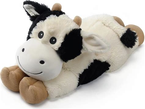 Amazon.com: Cuckool Warmable Cow Stuffed Animals, Microwavable Stuffed ...