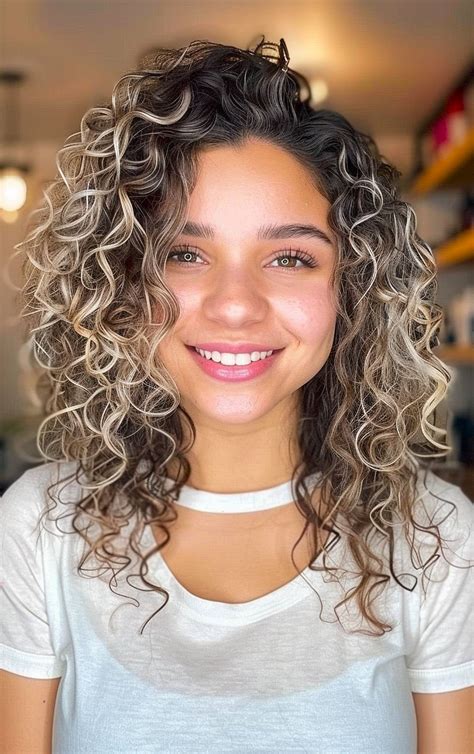 Side Part Curly Hair