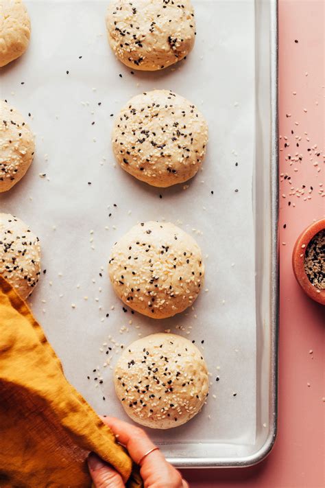 Gluten-Free Hamburger Buns (Vegan) - Minimalist Baker Recipes
