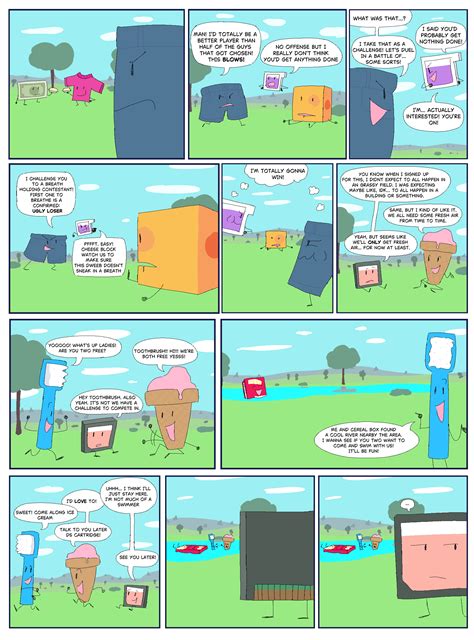 Front Cover | Inanimate Object Battle: REMAKE! | Comic Fury - Comic ...