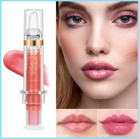 Lip Plumper Gloss 5ml Gloss Plumping Lip Oil High Shine Lip Gloss Lip ...