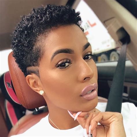 Short Tapered Natural Hairstyles