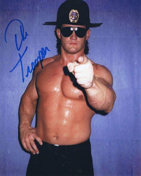 Del Wilkes The Trooper Patriot AWA WWF AJPW signed autographed 8x10 ph ...