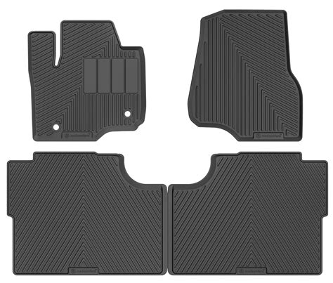 Road Comforts 4 Piece Set Large Custom Fit Floor Mat Fits select: 2017 ...