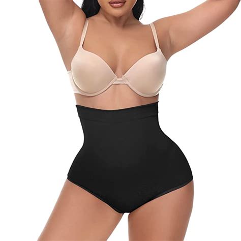 POP CLOSETS Tummy Control Panties for Women Butt Lifer Shapewear High ...