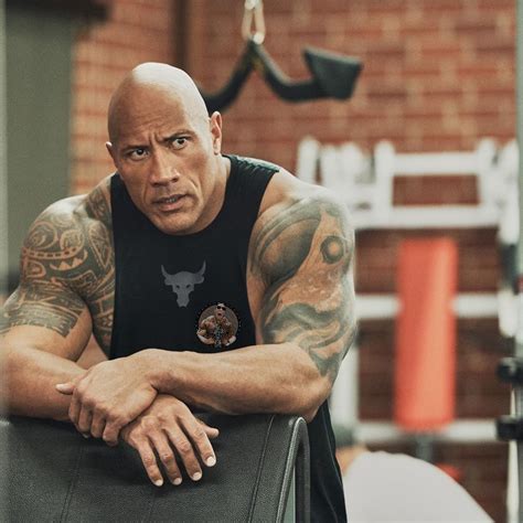 Dwayne Johnson Rock Tattoos