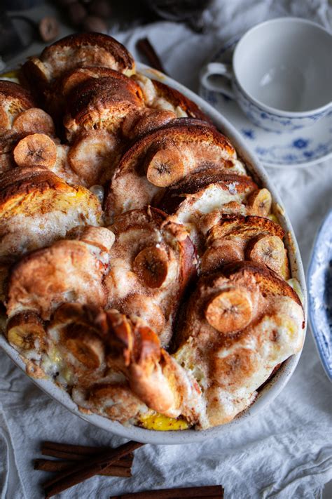Banana Brioche French Toast Bake: Overnight Breakfast Recipe — Under A ...