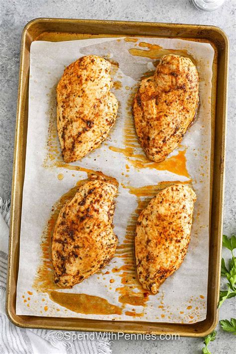Baked Chicken Breast - Spend With Pennies - Keebys