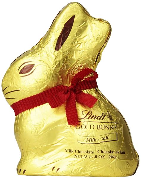 Amazon.com : Lindt Gold Bunny, Milk Chocolate, 7 Ounce : Chocolate ...