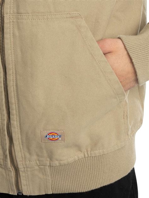 Dickies Duck Canvas Unlined Hooded Jacket - Desert Sand | Standout
