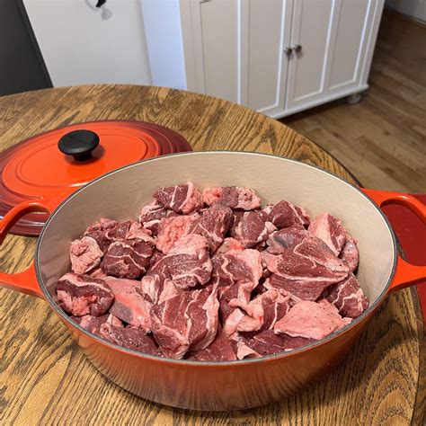 I like to slow cook a bunch of beef cheeks in bone broth at the start ...