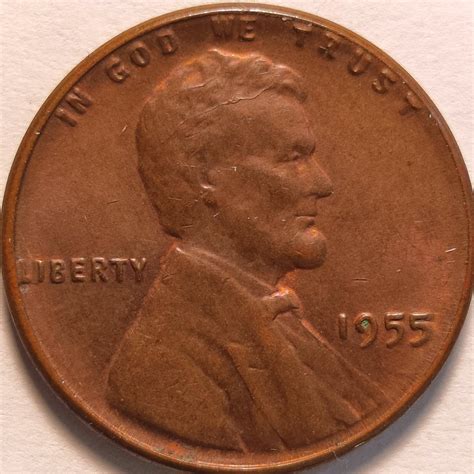 USA 1 Cent 1955: Why The Distorted Last 5? - Coin Community Forum
