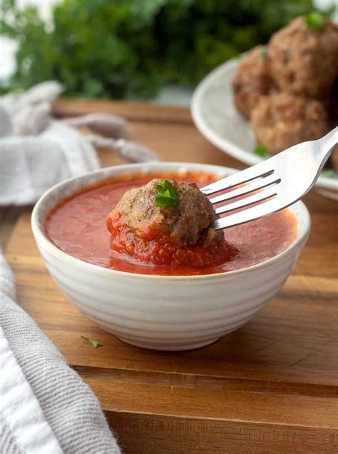 Air Fryer Meatballs - I Wash You Dry