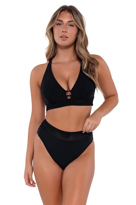 Black Danica - Supportive Bra-Sized Bikini | Sunsets - Sunsets Inc.