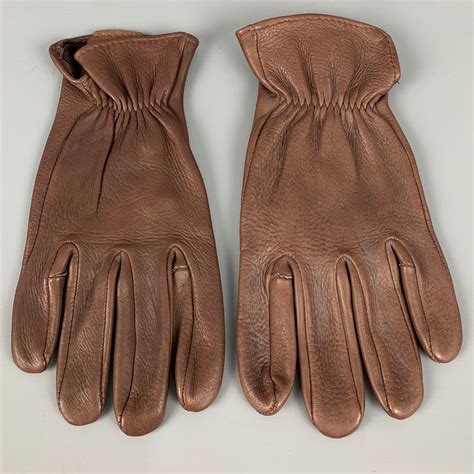 Vintage Brown Leather Gloves | Grailed