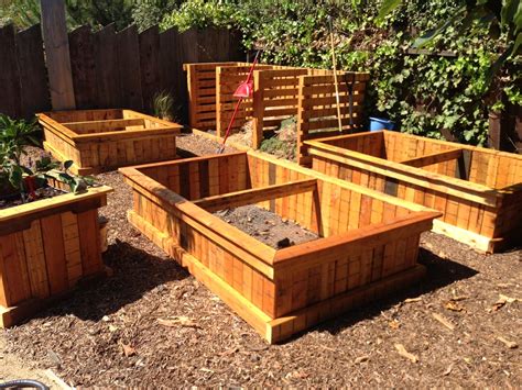 Wooden Pallet Raised Bed at Eva Elaine blog