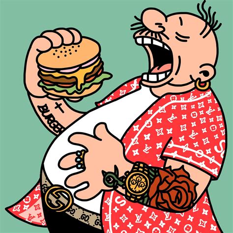 Work in progress. #Wimpy #popeye #popeyethesailor #tattoo #burger # ...