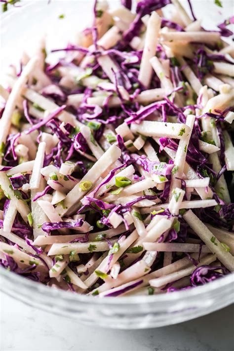 Jicama Slaw with Cilantro Lime - Isabel Eats