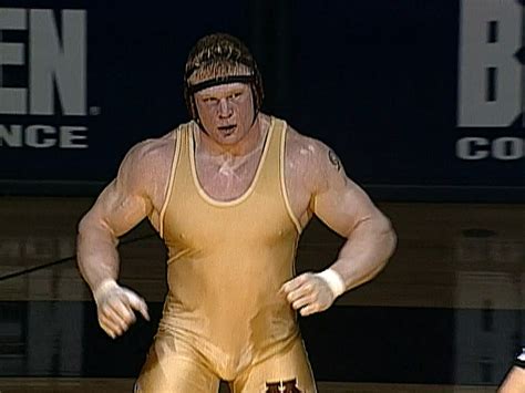 Brock Lesnar vs. Karl Roesler - Full Match 1999 Big Ten Wrestling ...