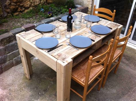 How To Make A Dining Room Table From Pallets at Ruby Vannatter blog